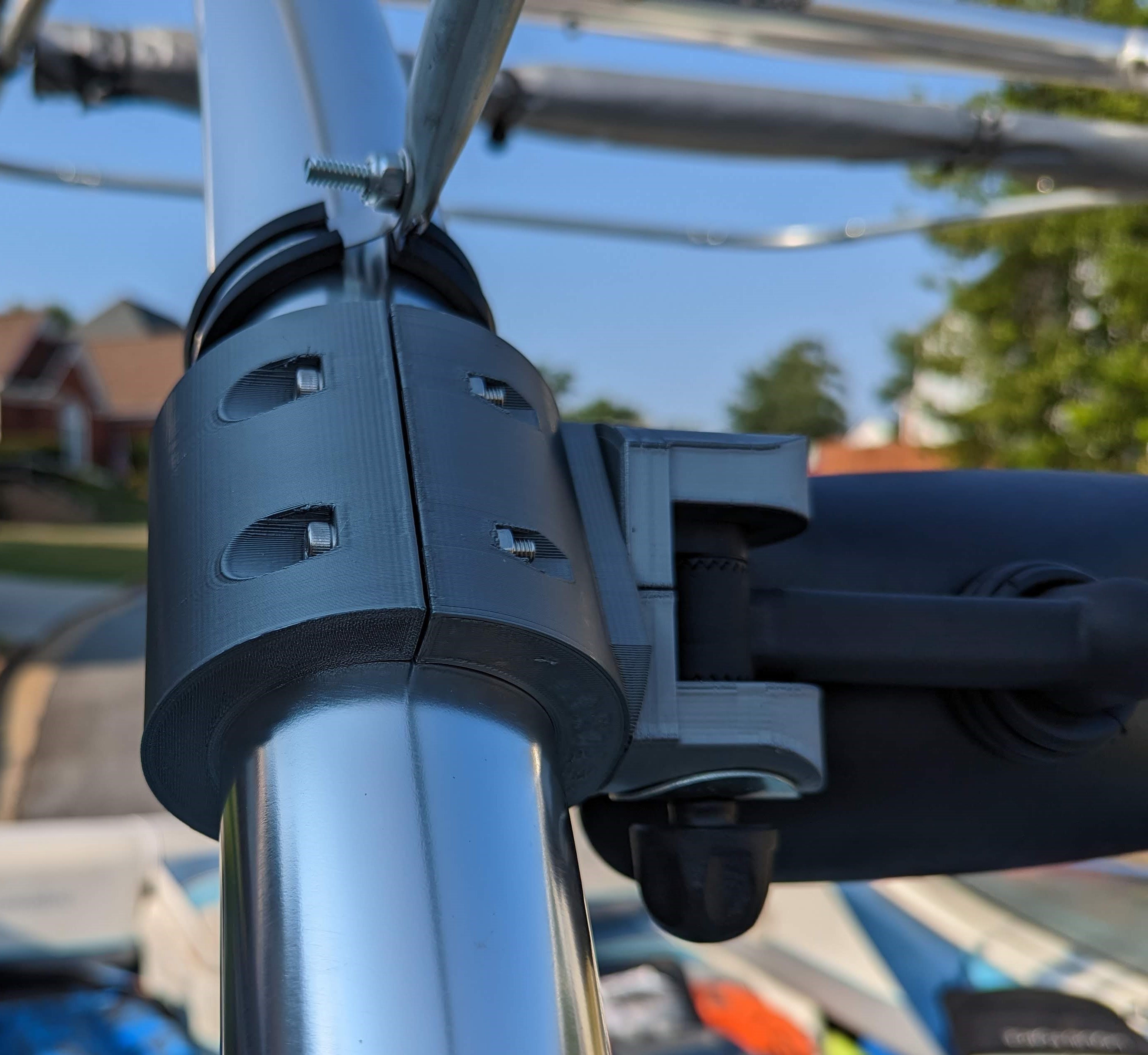 Boat Rearview Mirror Mounting Bracket by Mr_Neo Download free STL