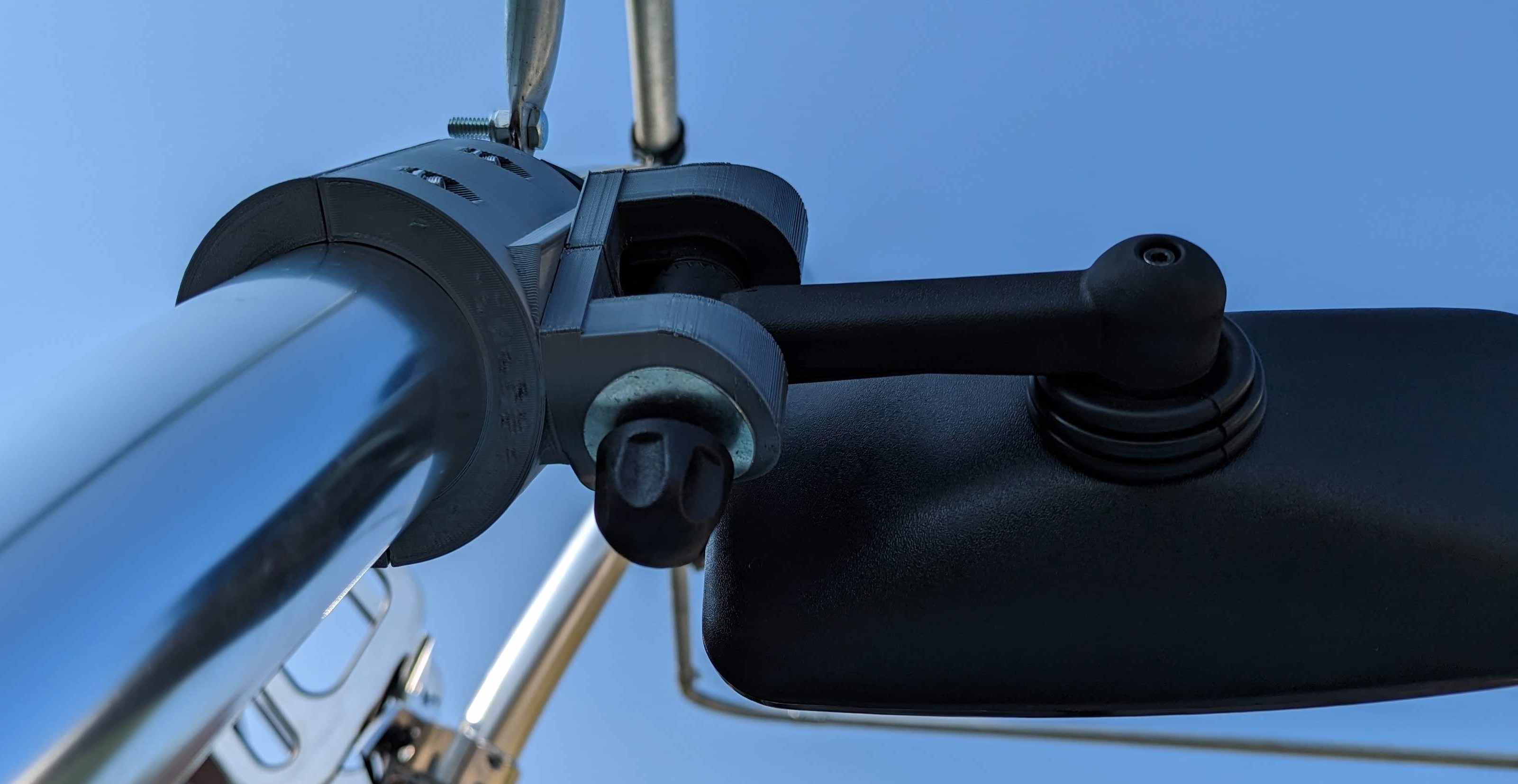 Boat Rearview Mirror Mounting Bracket by Mr_Neo Download free STL