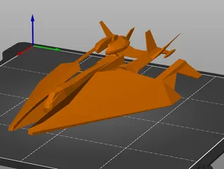 Terran Enforcer Spaceship from Earth and Beyond