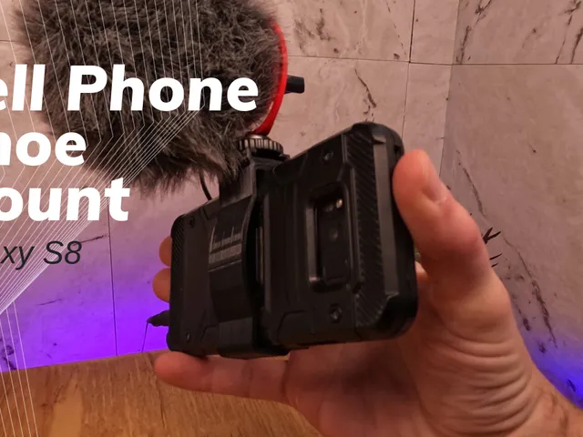 Shoe Mount Cell Phone Clamp