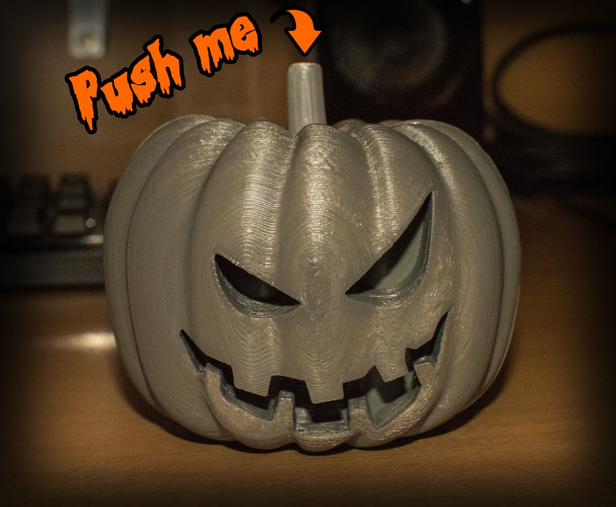 Pumpkin candy distributor
