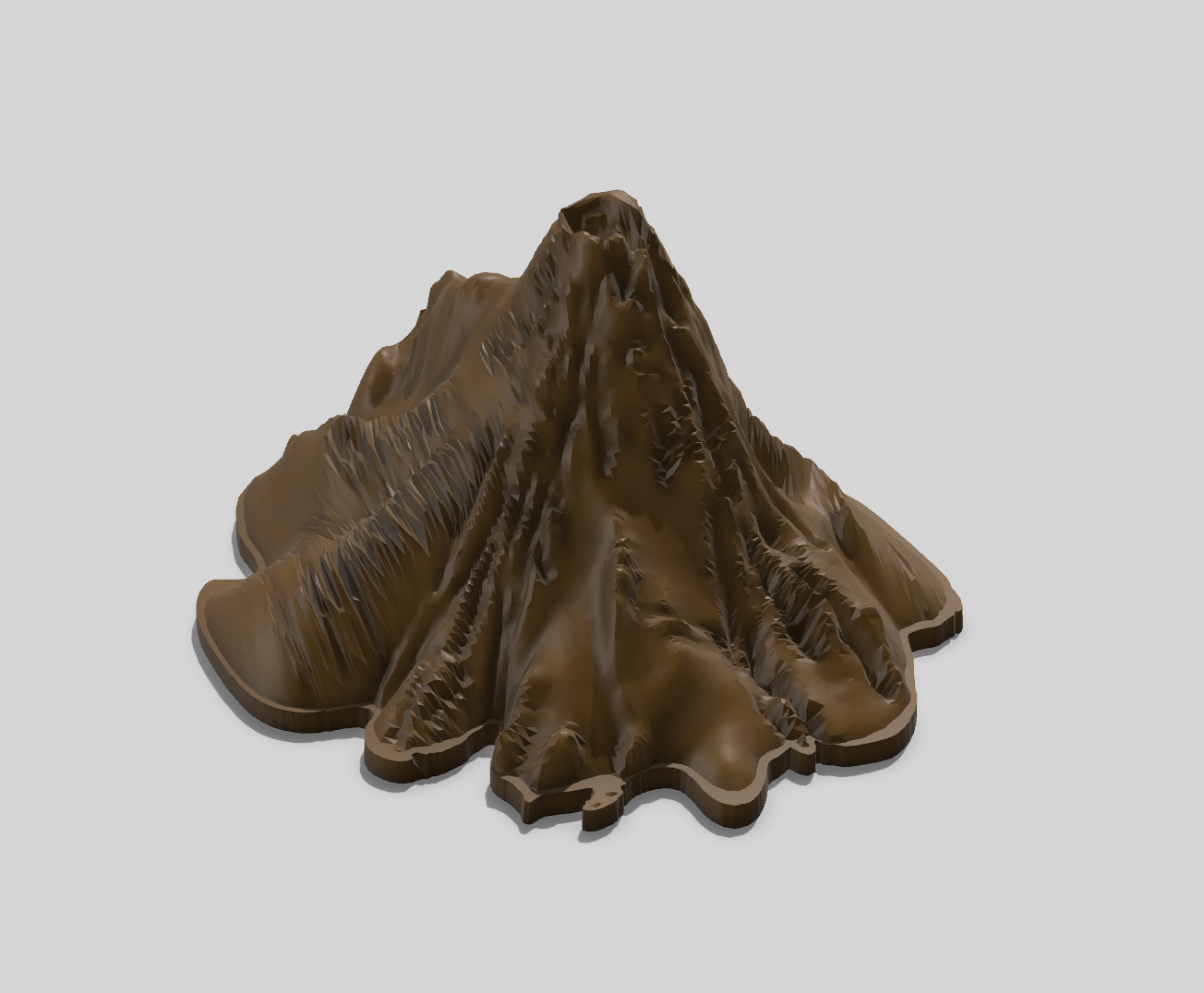 Baking Soda and Vinegar Volcano (Science Experiment) 3D model thumbnail