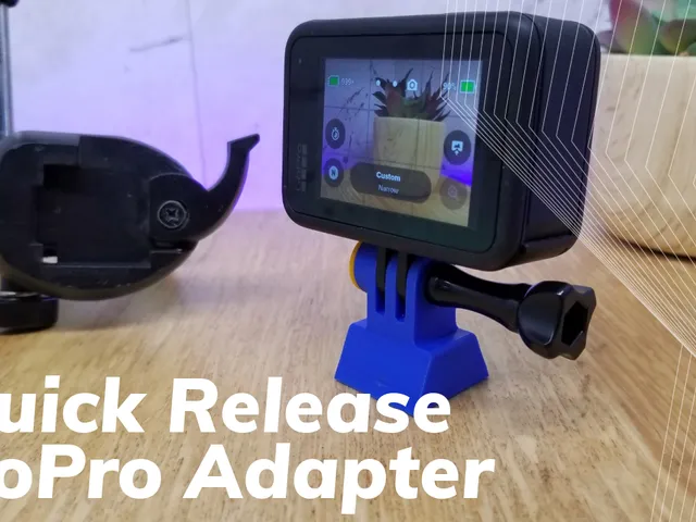GoPro Adapter to Tripod Quick Release