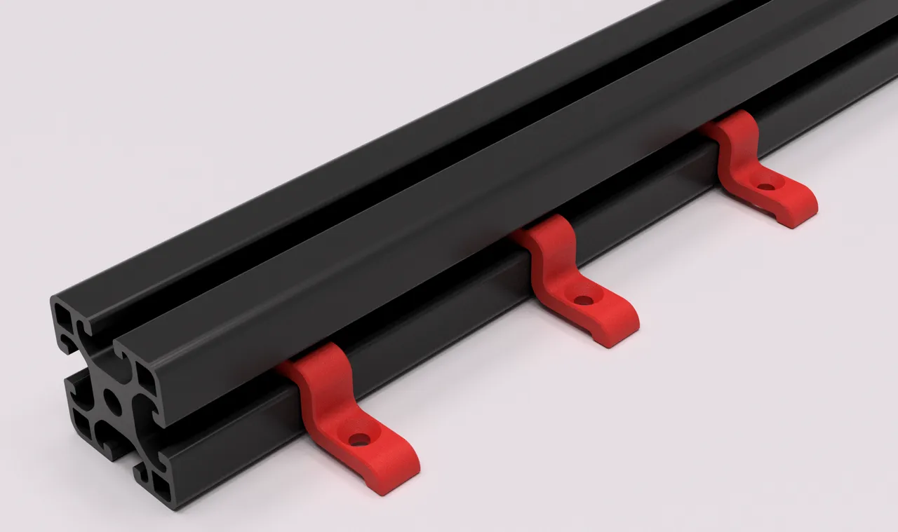 ゆうき　1105040 天板金網 Table Clamp for 40x40mm ITEM 4040 Aluminum Extrusion by Jerrod H