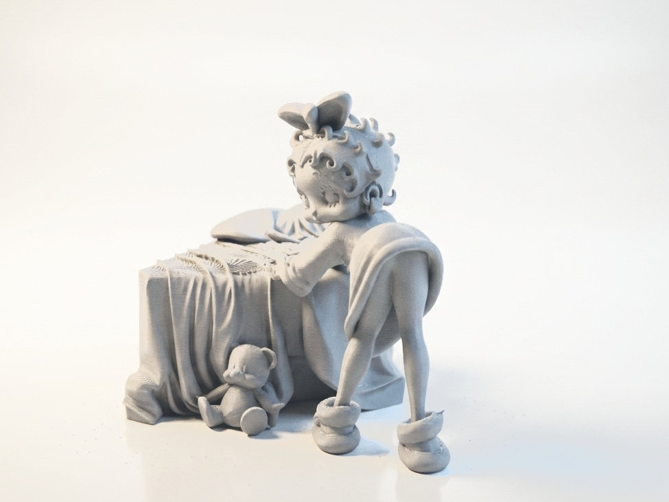 Lady Bending Over Classical Figurine 3D Printable
