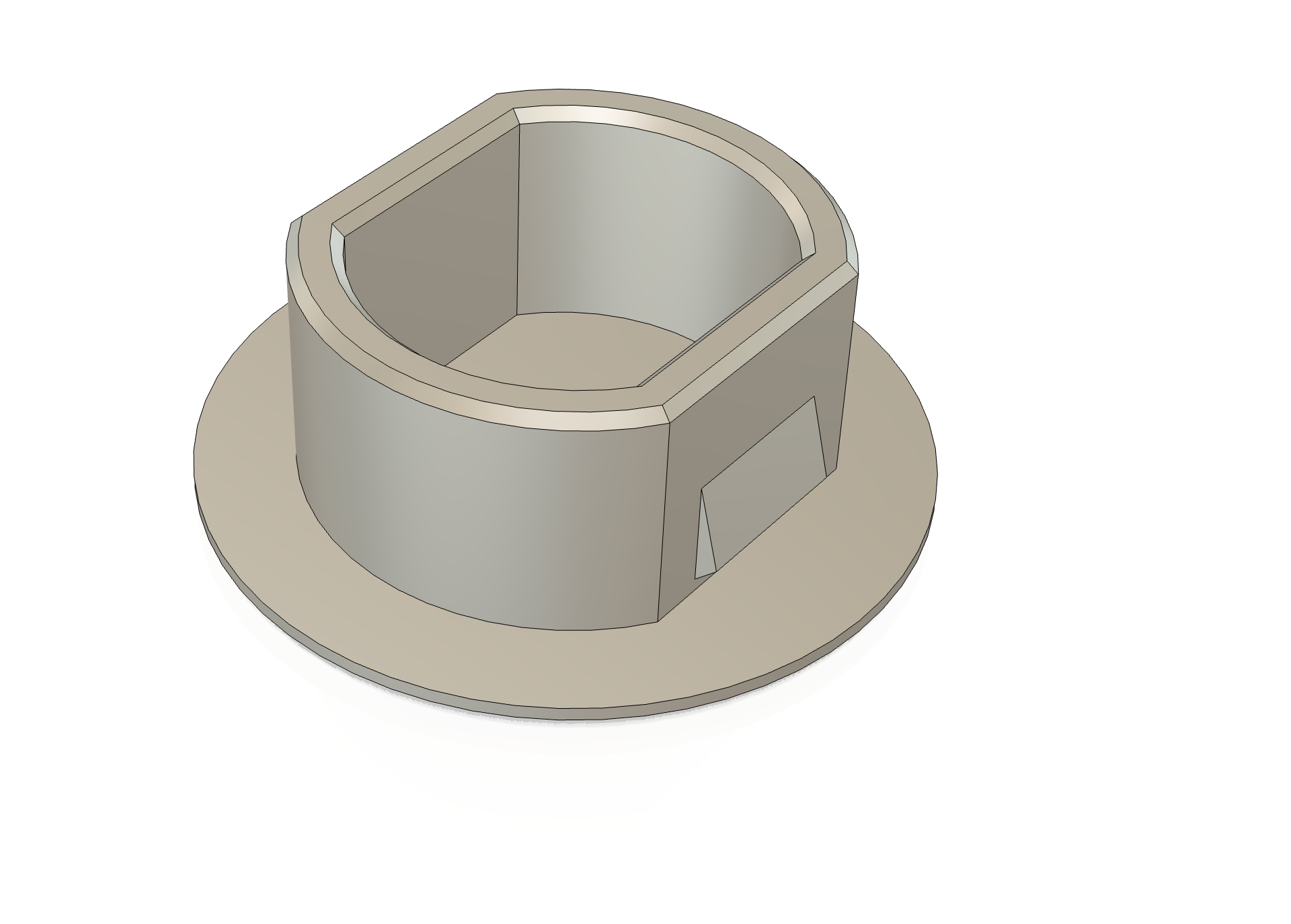 Leviton 47605 Media Enclosure Lock Hole Cover