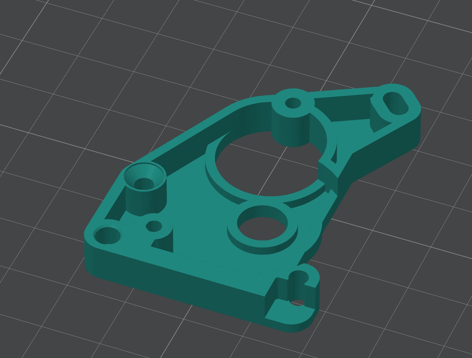 MKeu Back Plate (Use 10T NEMA14 with a latch)