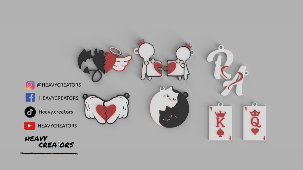 ValentinesDay Keychains