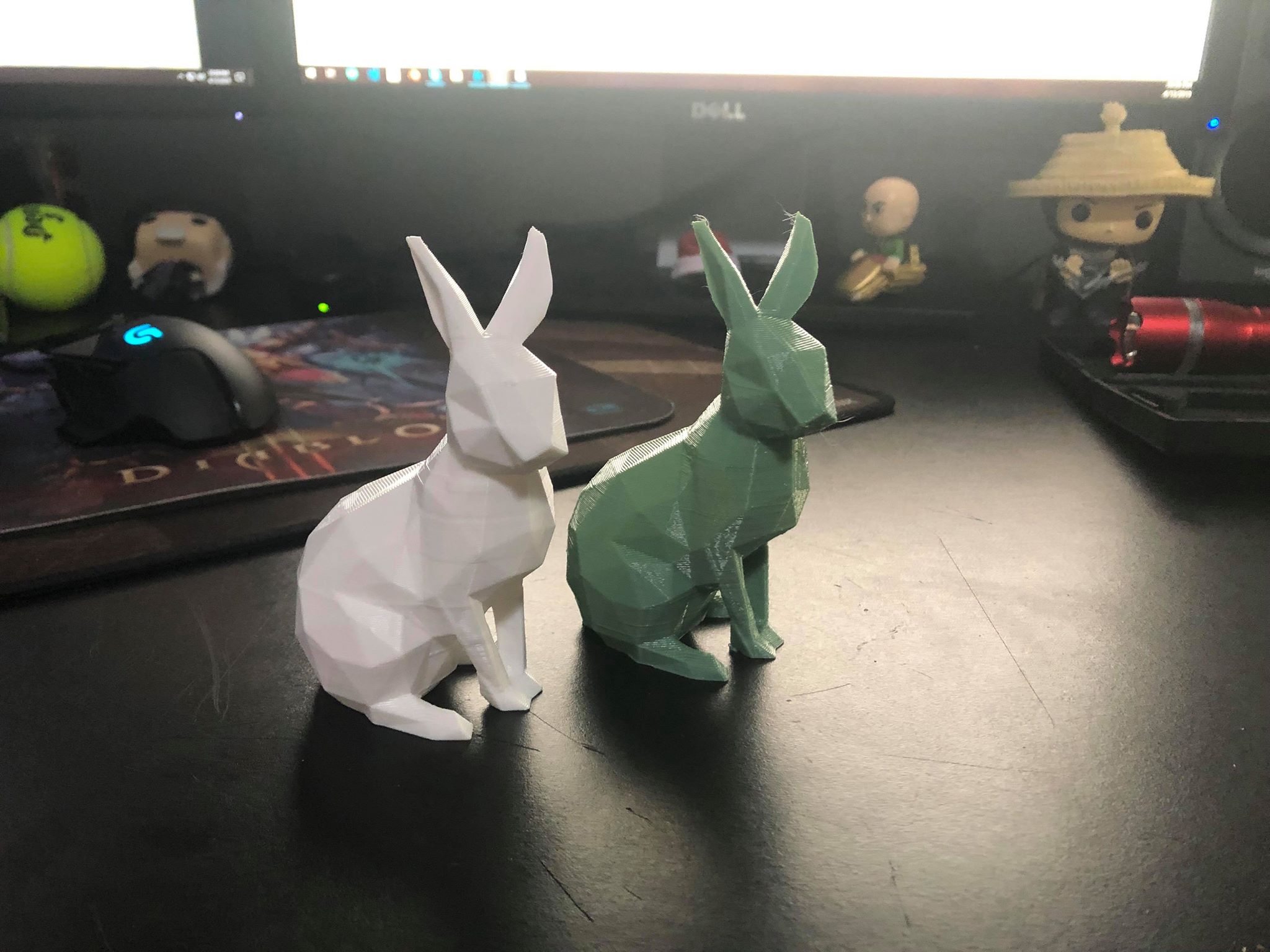 Low Poly Easter Bunny by Bart | Download free STL model | Printables.com