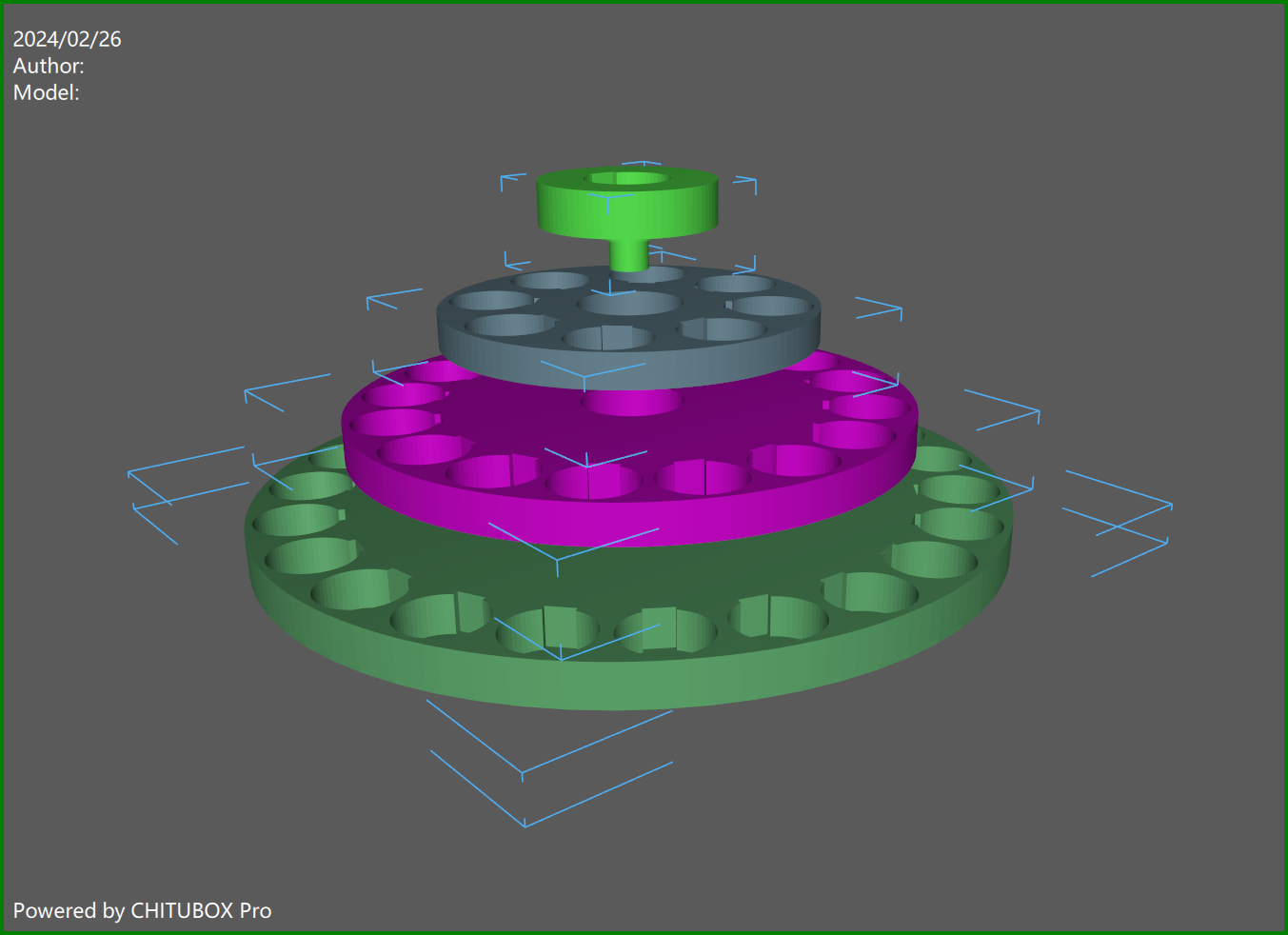 Rotating Clipper lighter display by deaxx123 Download free STL model