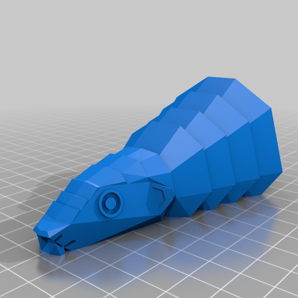 pangolin articulated by Reset | Download free STL model | Printables.com