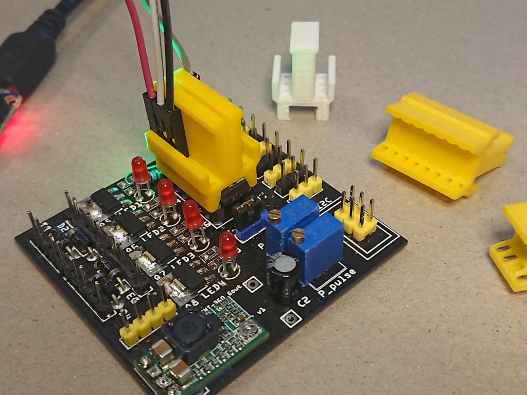 Improved poor man's piggyback ISP - on the fly DIP-Dupont connector