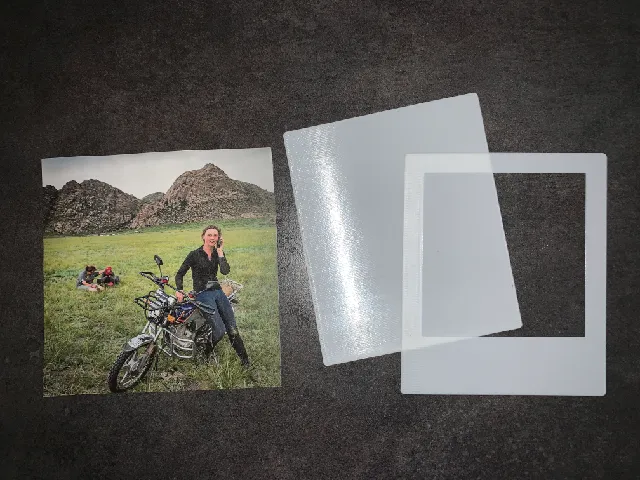 Polaroid frame