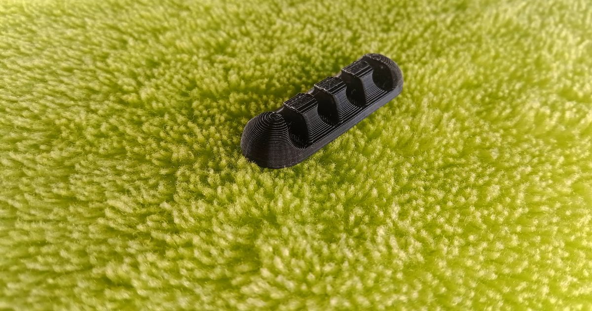 Cable holder by Alfréd Počítal Download free STL model