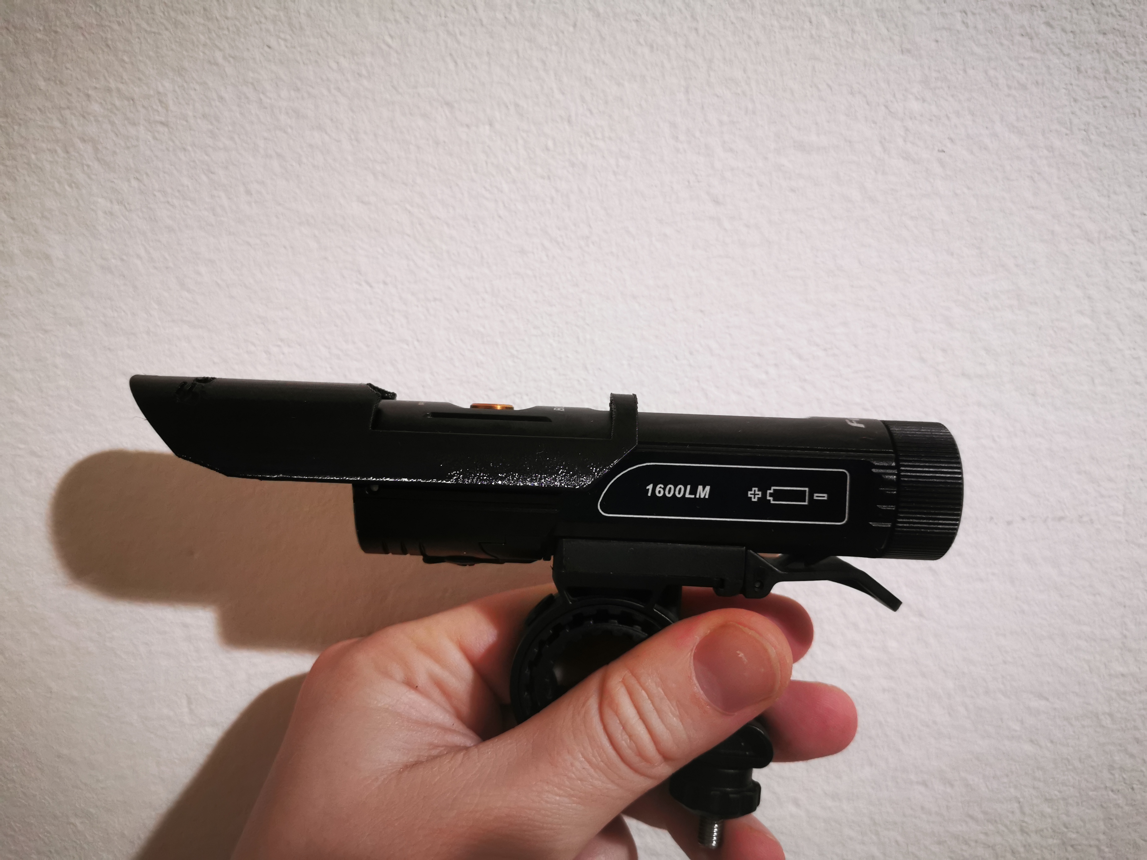 Clona na svítilnu, visor for light Fenix BC26R