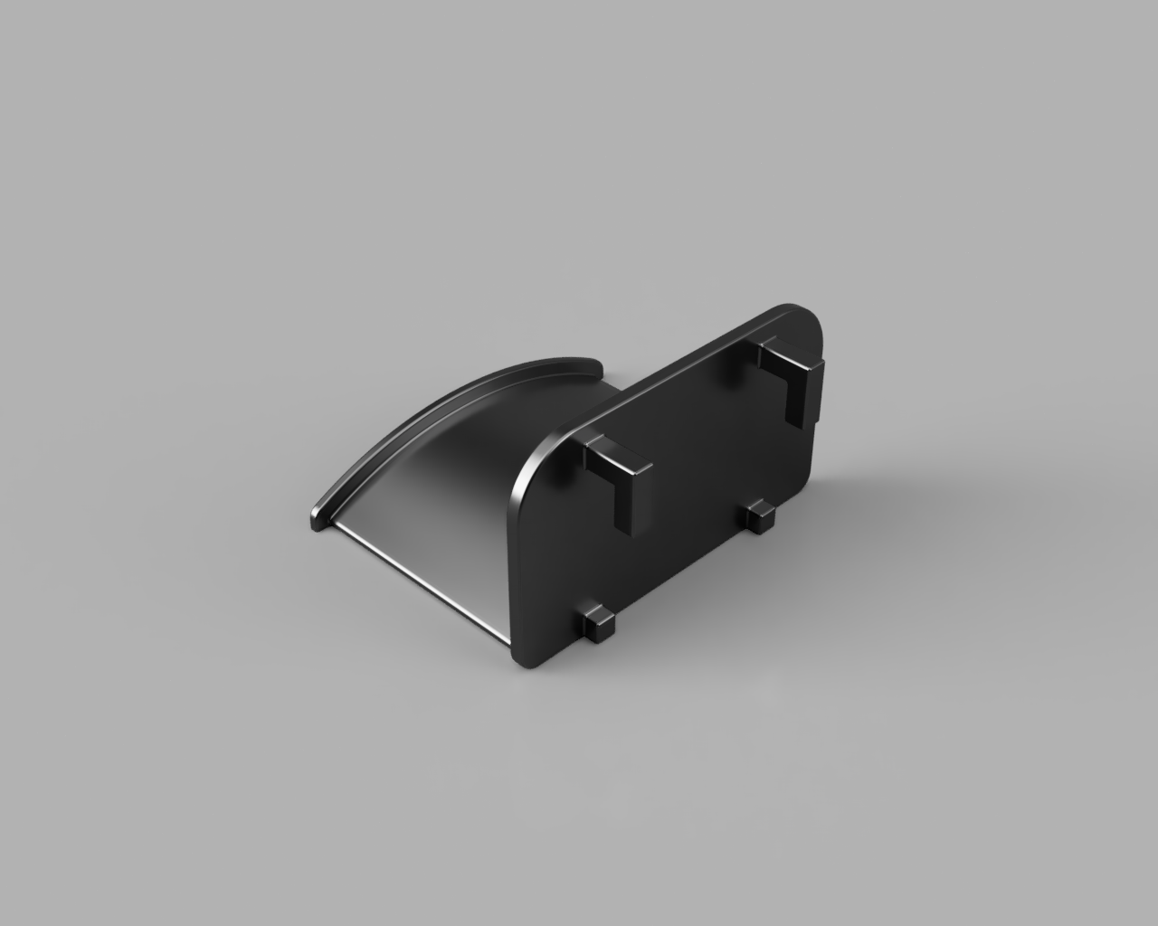 Miniatura 3 do modelo 3D Skadis Headset Hook