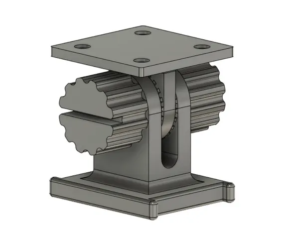 Advanced Spool Holding System for IKEA LACK Enclosure