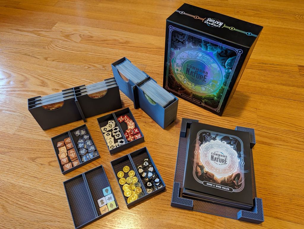 Command of Nature KS + Expansion in base box organizer