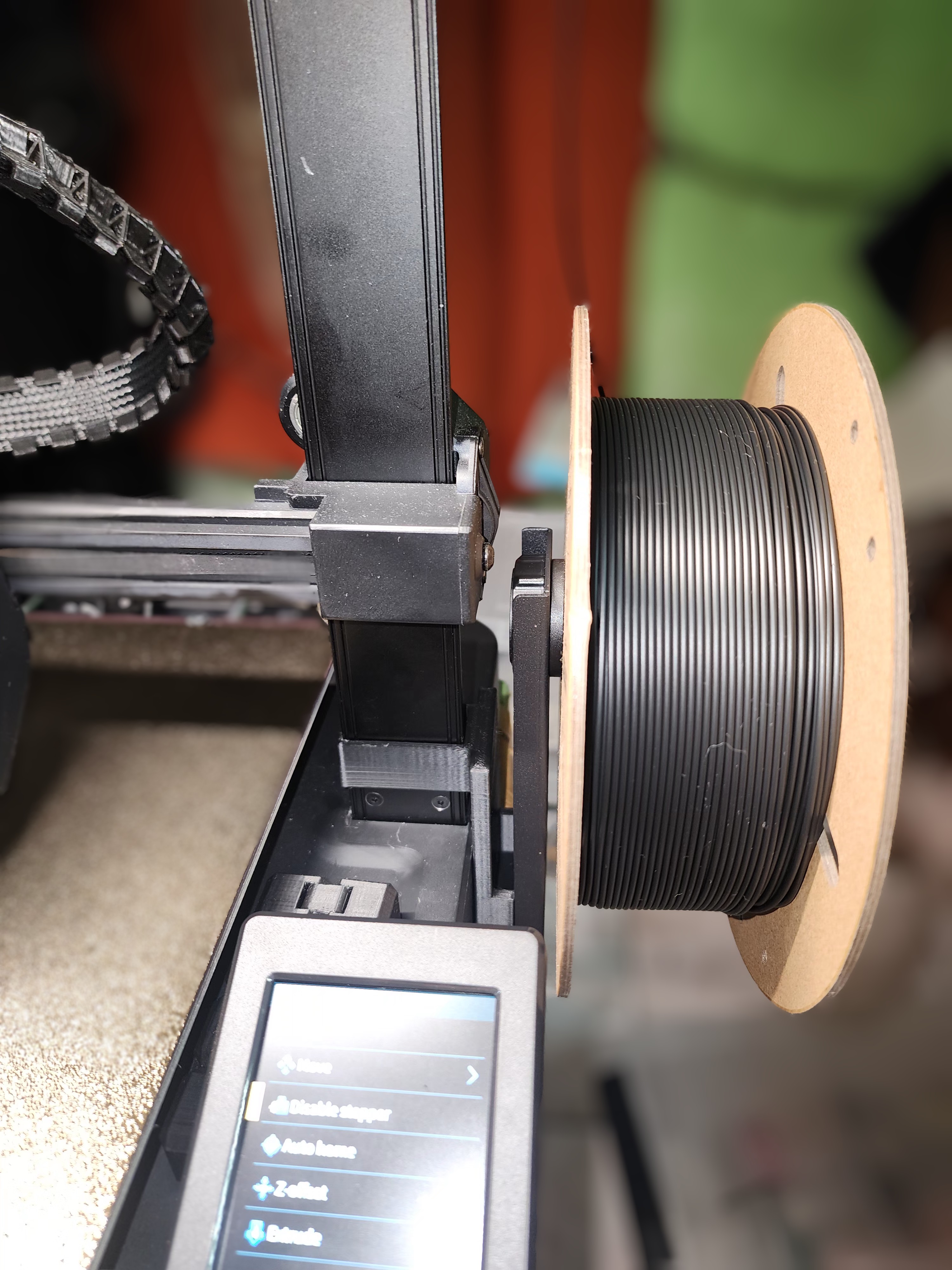 Side Spool Holder - Ender 3 V3 SE/KE 3D model thumbnail