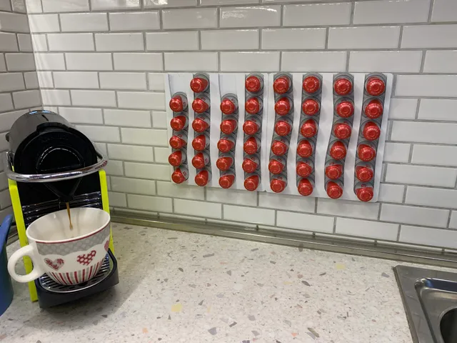 Nespresso capsules holder