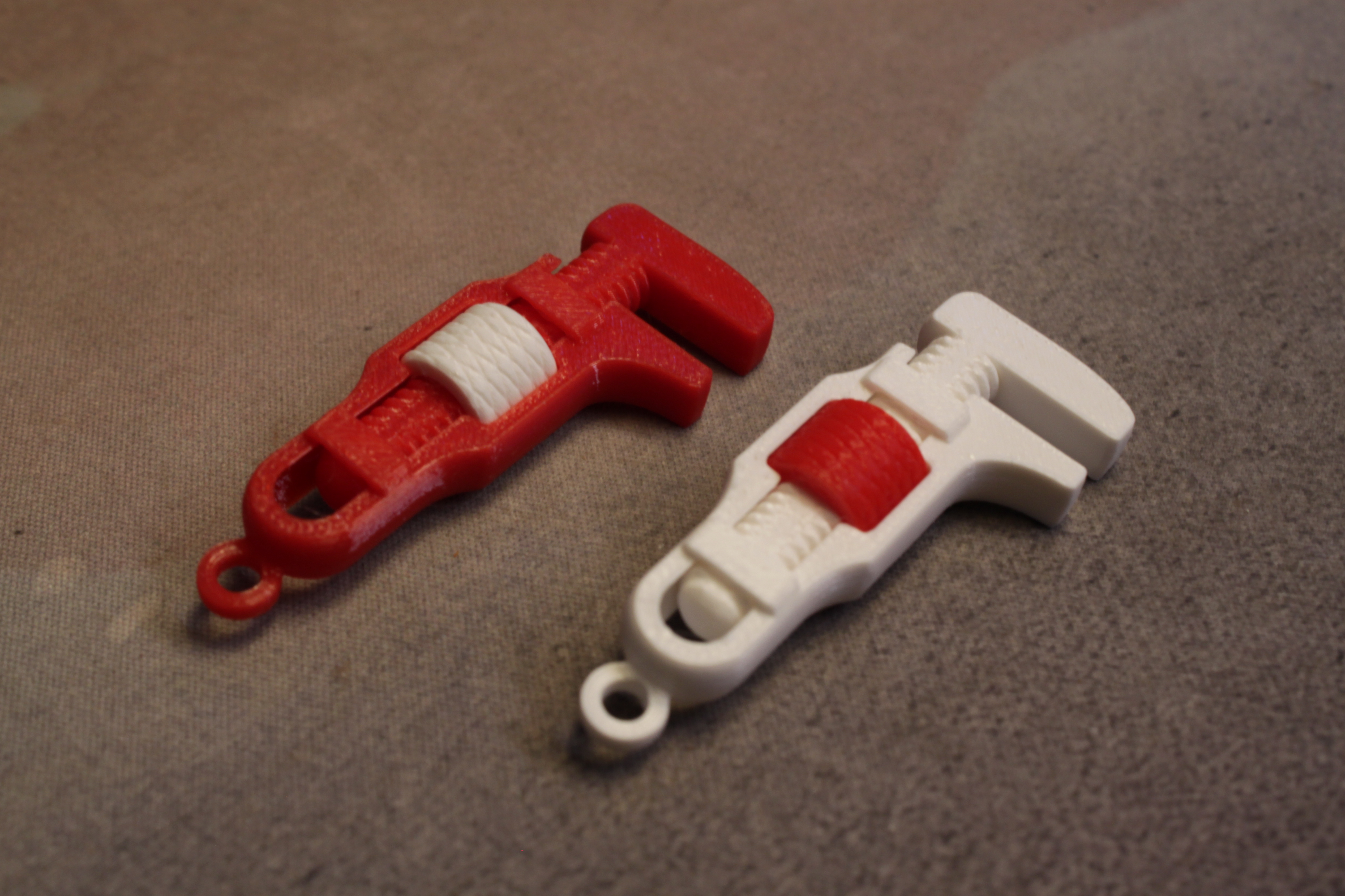 Mini Adjustable Keychain Wrench