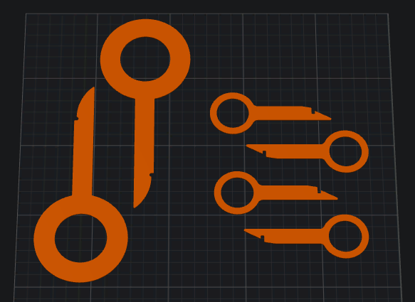 Car Radio Removal Tool Key