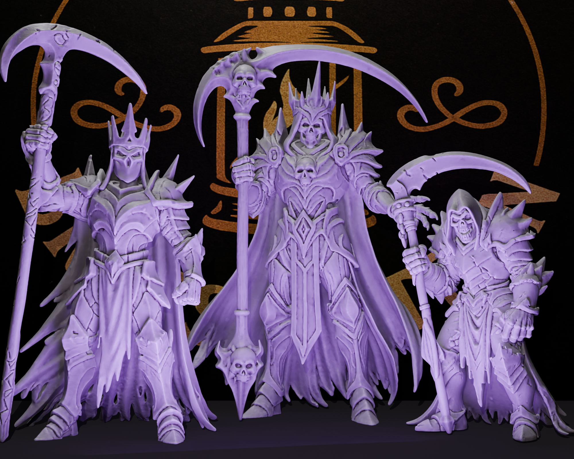 Necromancer Trio - Varying Power