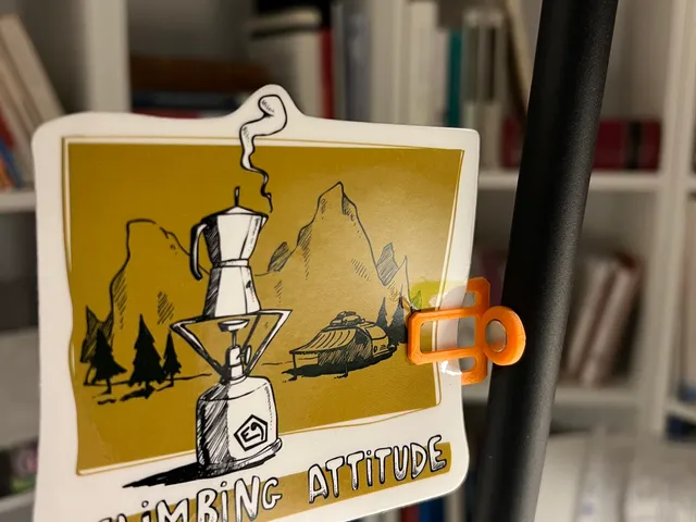 Magnetic photo clip