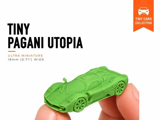 Tiny Pagani Utopia - Mini Cars Series