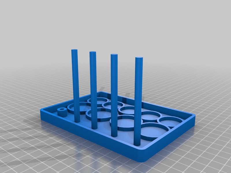 Aquarium test tray for Tetra bottles by Mats Zander Download free STL model