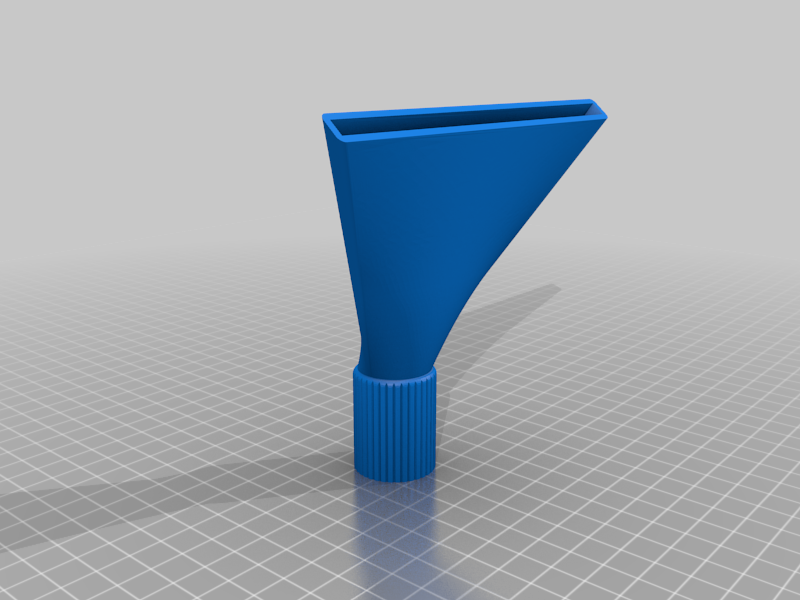Waterfall Shower Head (Thickened + knurled remix)