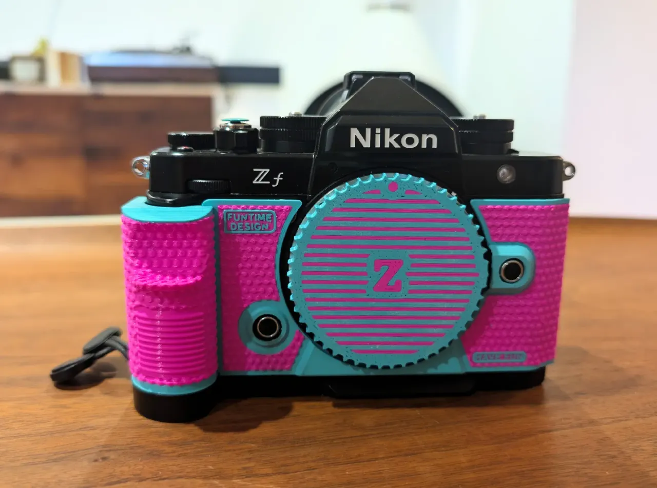 Nikon Z Mount Body Cap by DrewDeeDoo | Download free STL model
