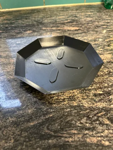 Pot Coaster/ Topf Untersetzer octagonal simpel