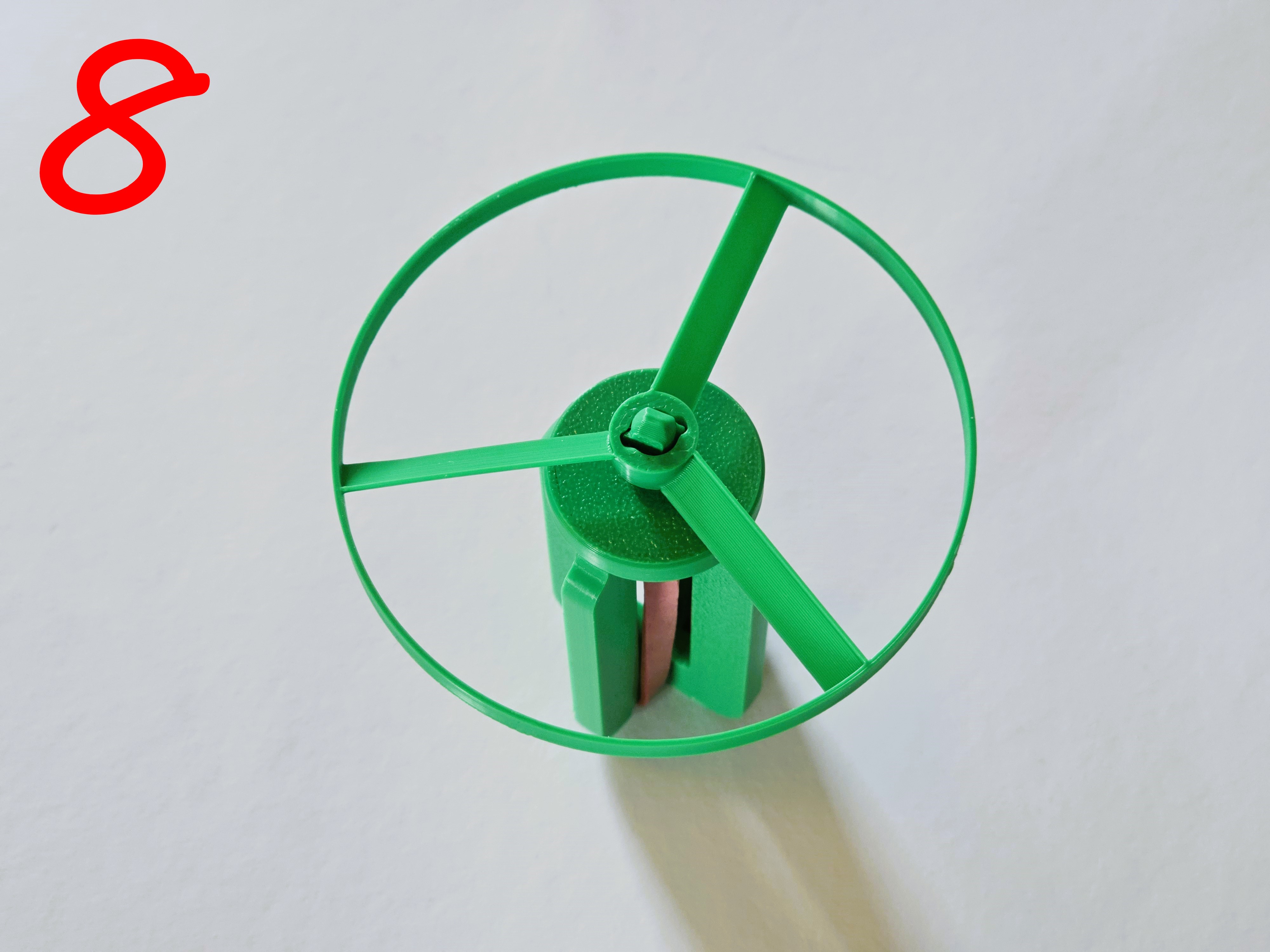 Miniatura 11 do modelo 3D Rubber Band Copter
