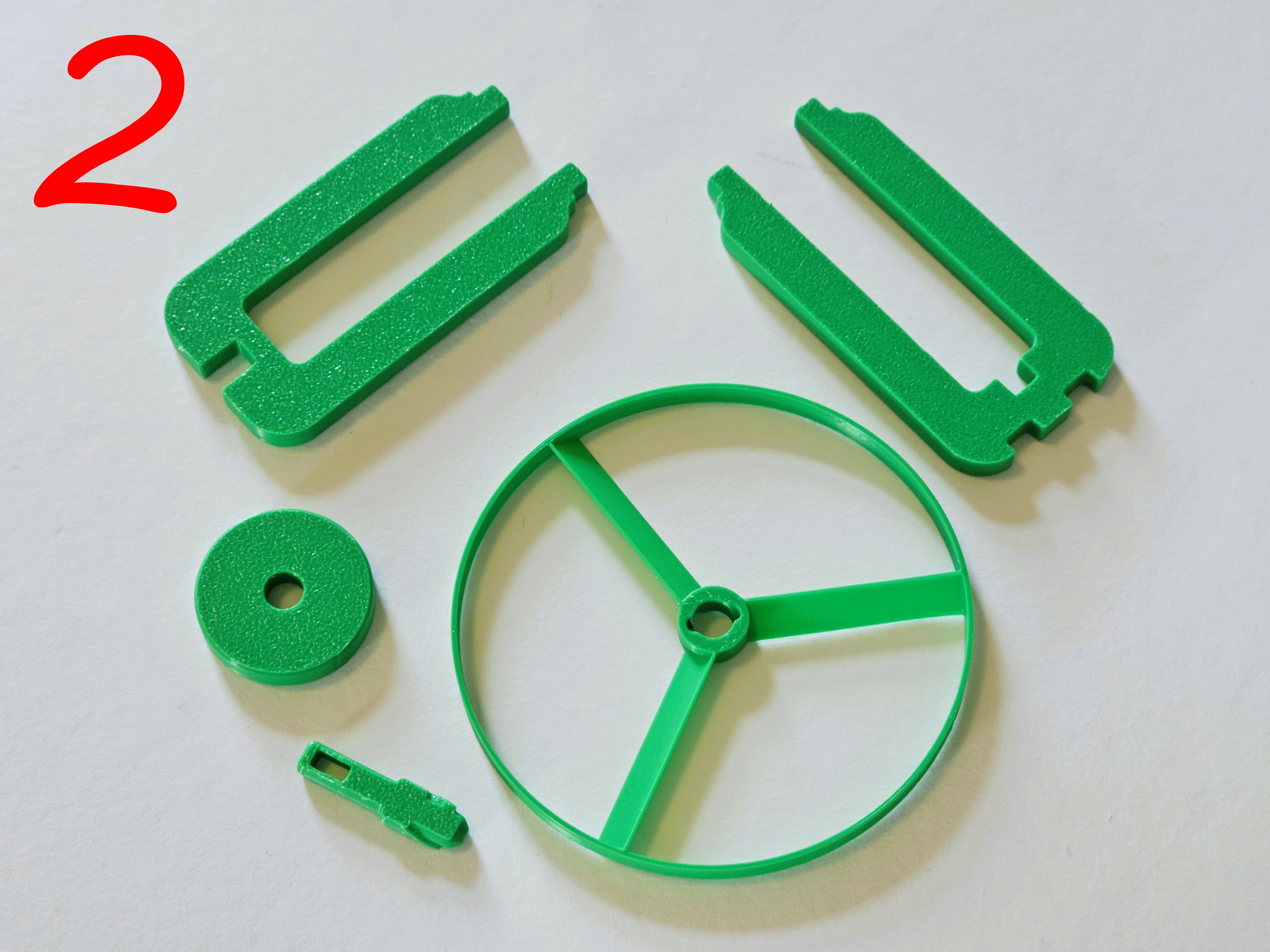 Miniatura 5 do modelo 3D Rubber Band Copter