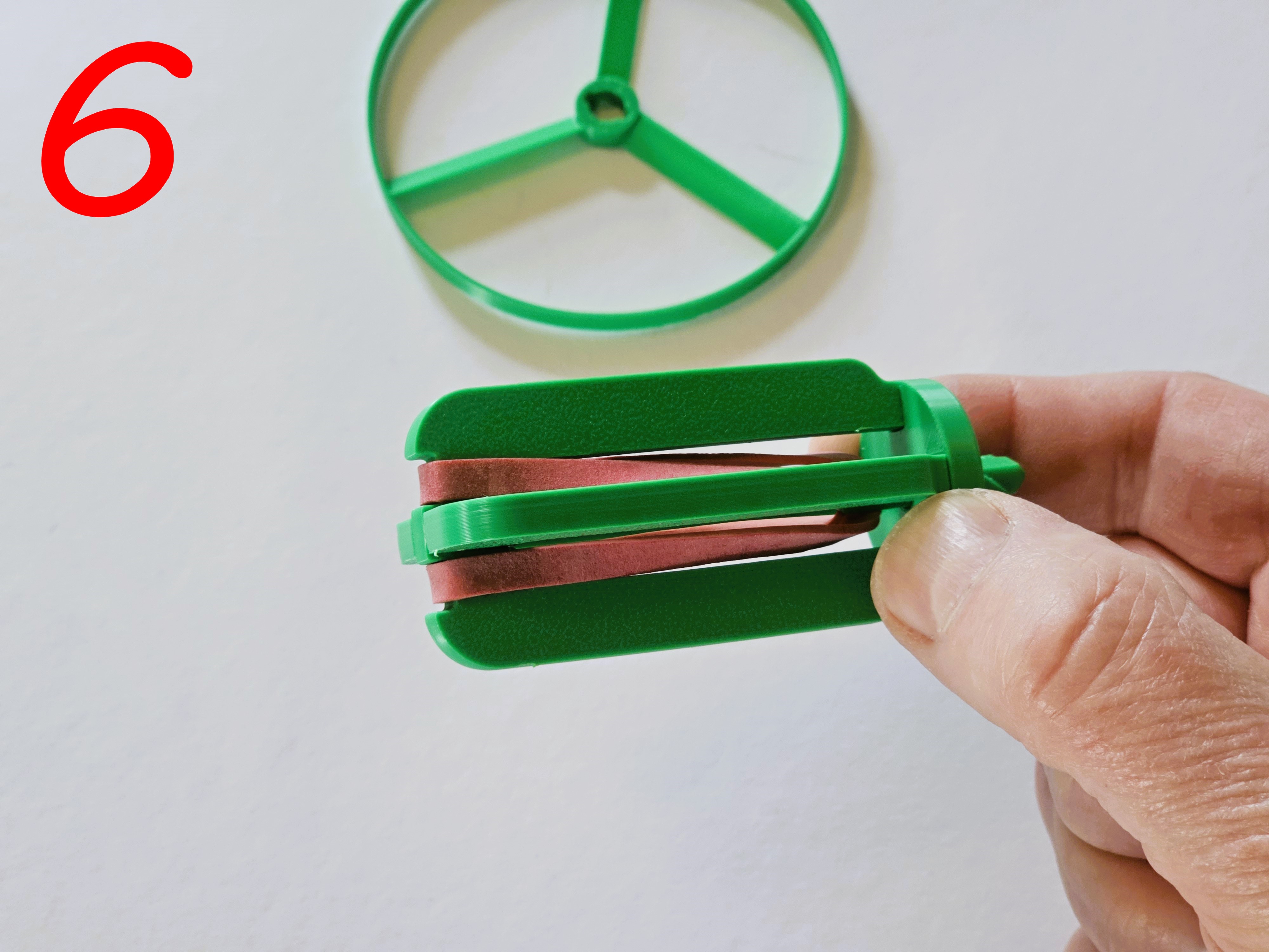 Miniatura 9 do modelo 3D Rubber Band Copter