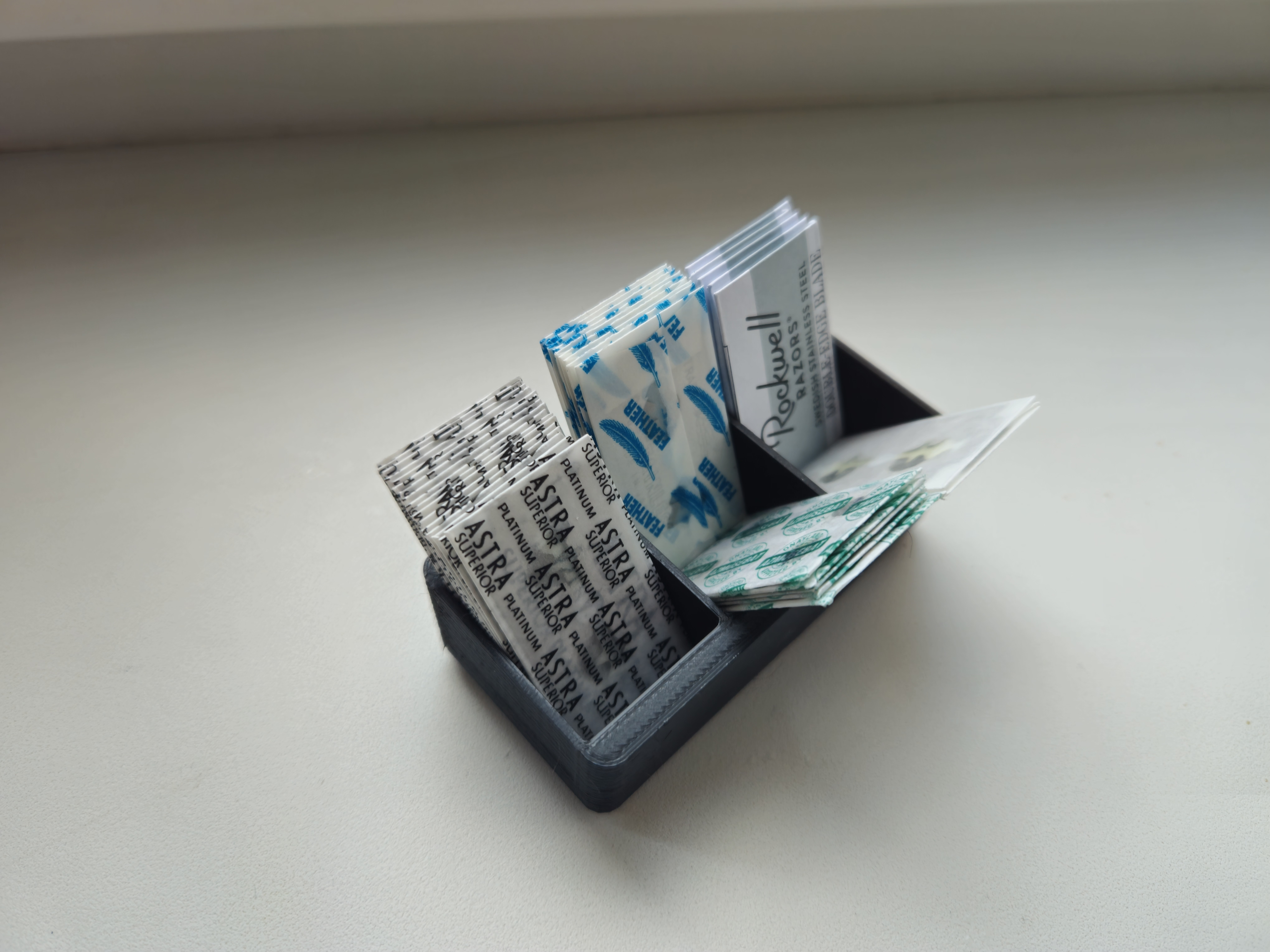 Gridfinity Razor Blade Bin