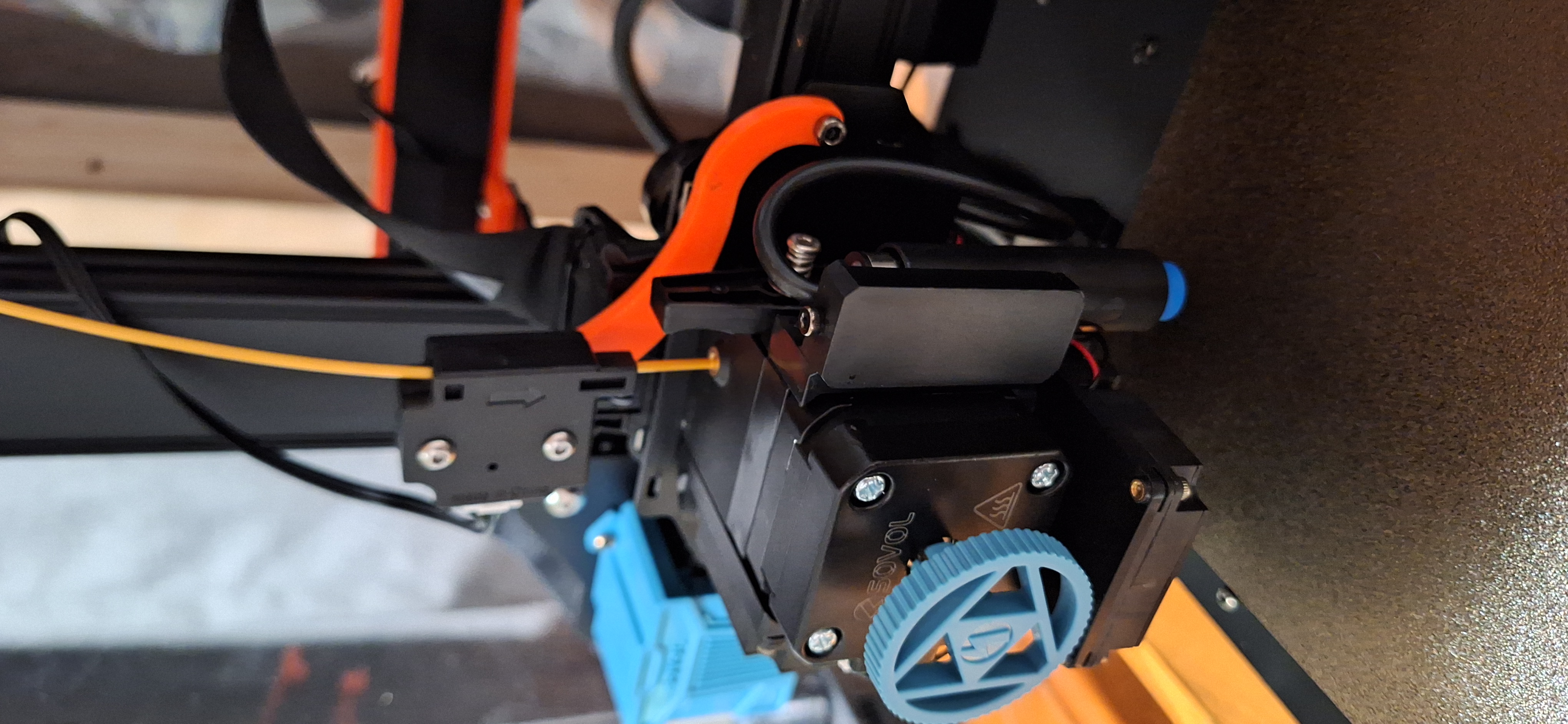SV07 Filament Sensor Relocating Bracket