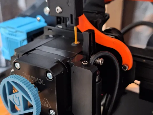 SV07 Filament Sensor Relocating Bracket