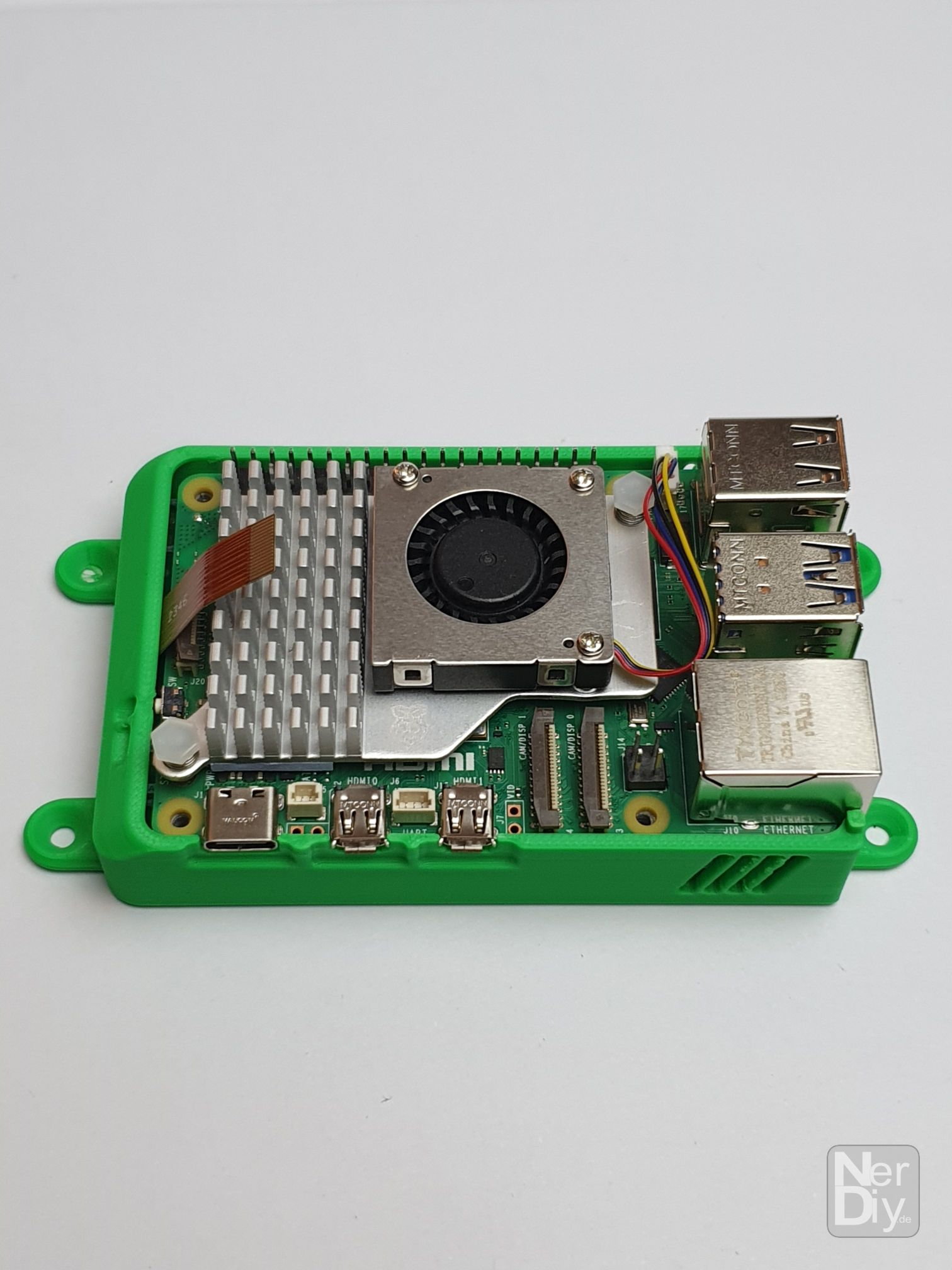RaspberryPi 5 & Pineberry Pi BM1L Bottom NVME HAT Housing by Nerdiy.de ...