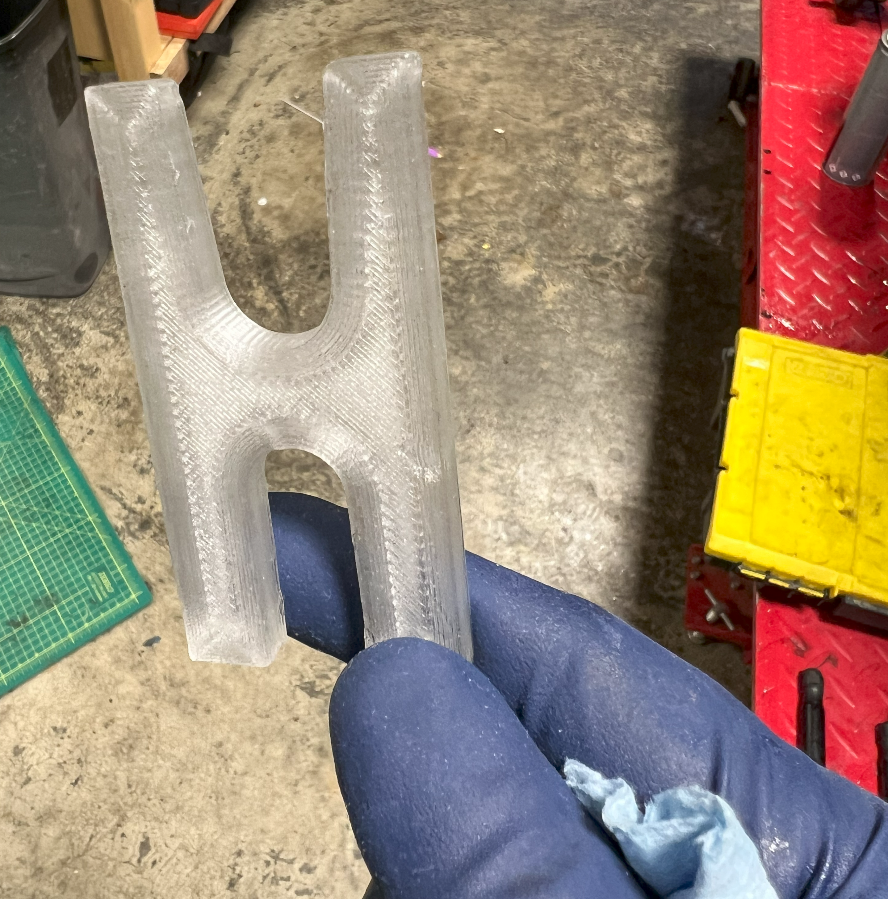 H tool KYB damping rod holder