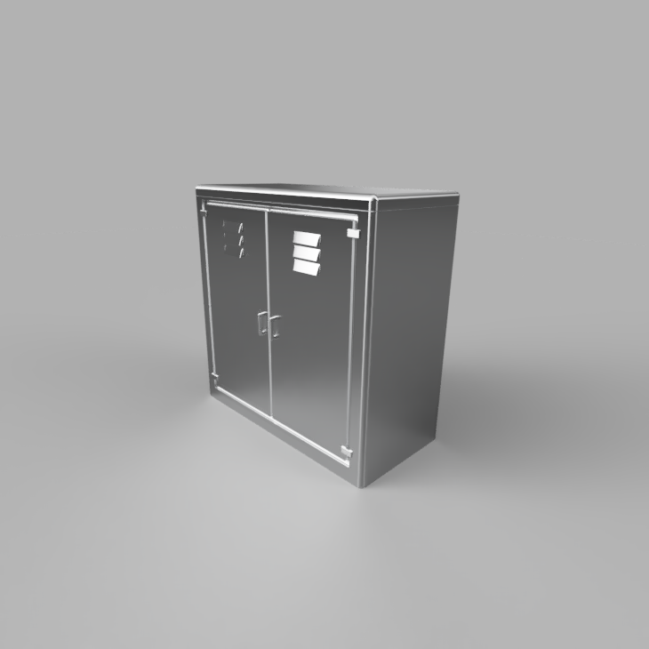 HO Scale Trackside Relay Cabinet by NGTrainGuy | Download free STL ...
