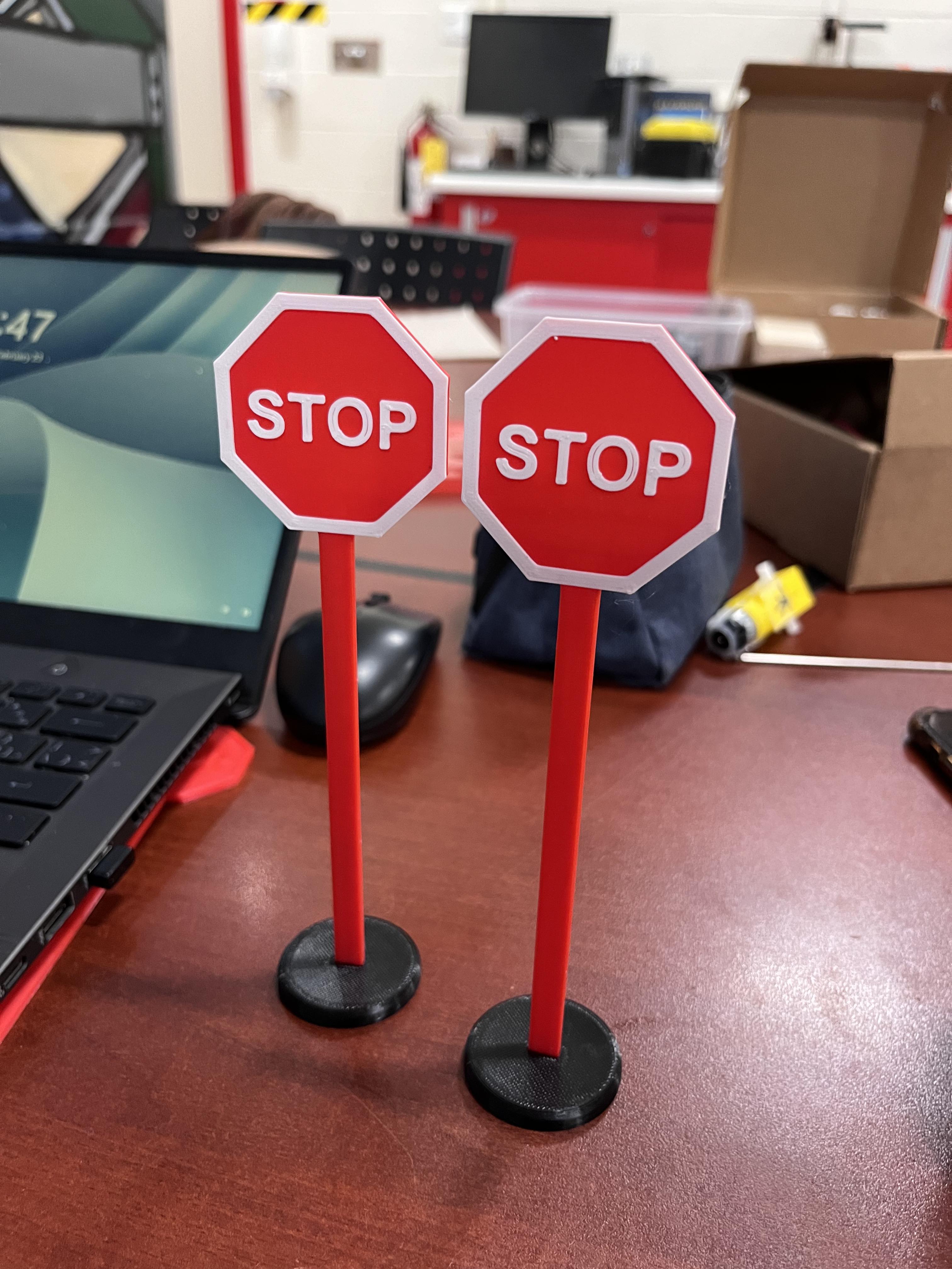 Stop sign by minh nguyen do cao download free stl model printables