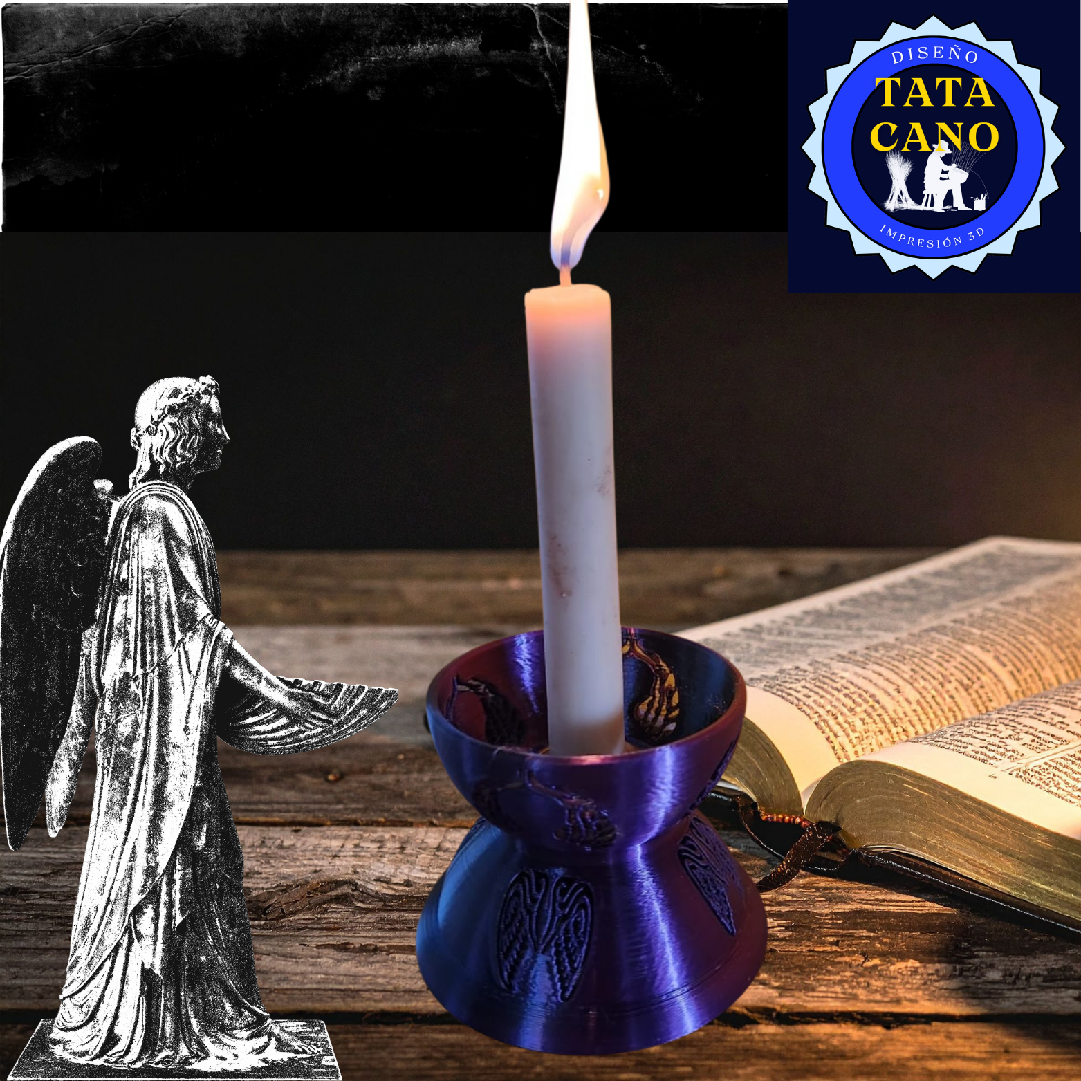 Candelabro -Candle Holder 3D model