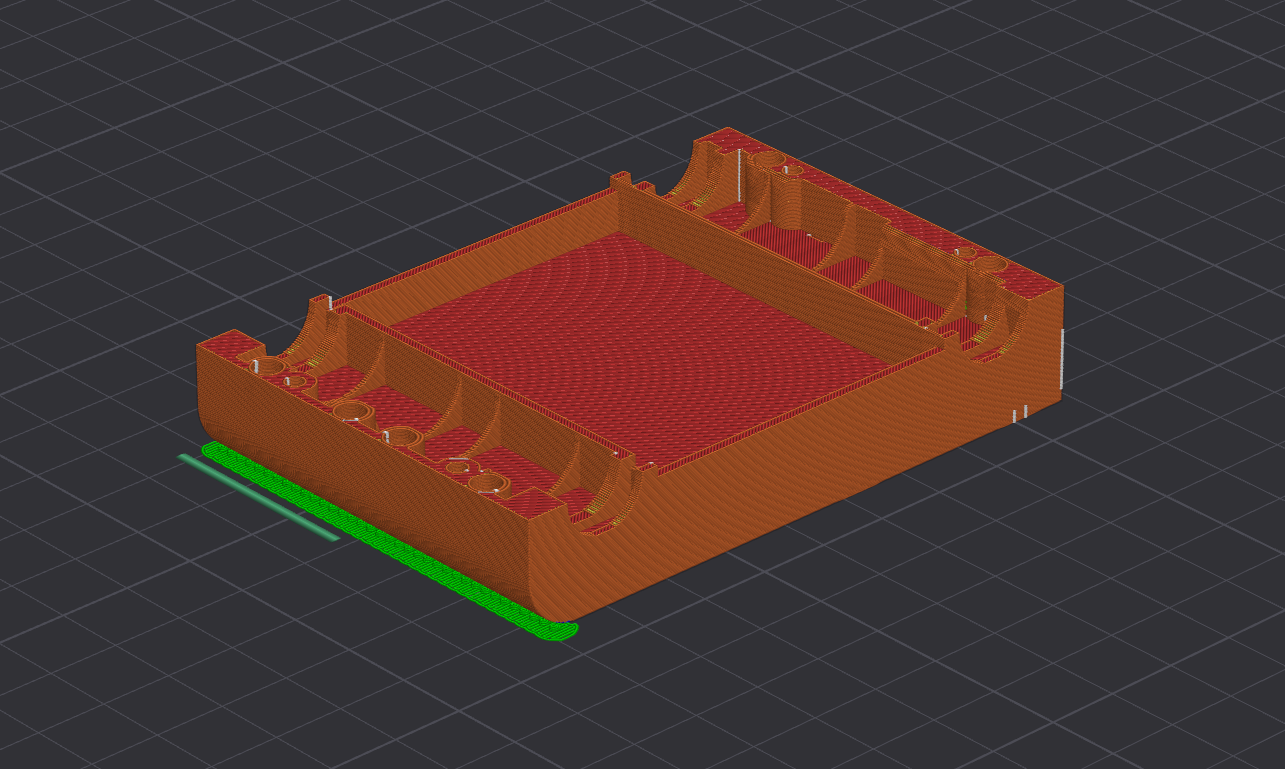 QIDI X-MAX 3 Hero Me Gen 7 Platform Adapter 3D model thumbnail
