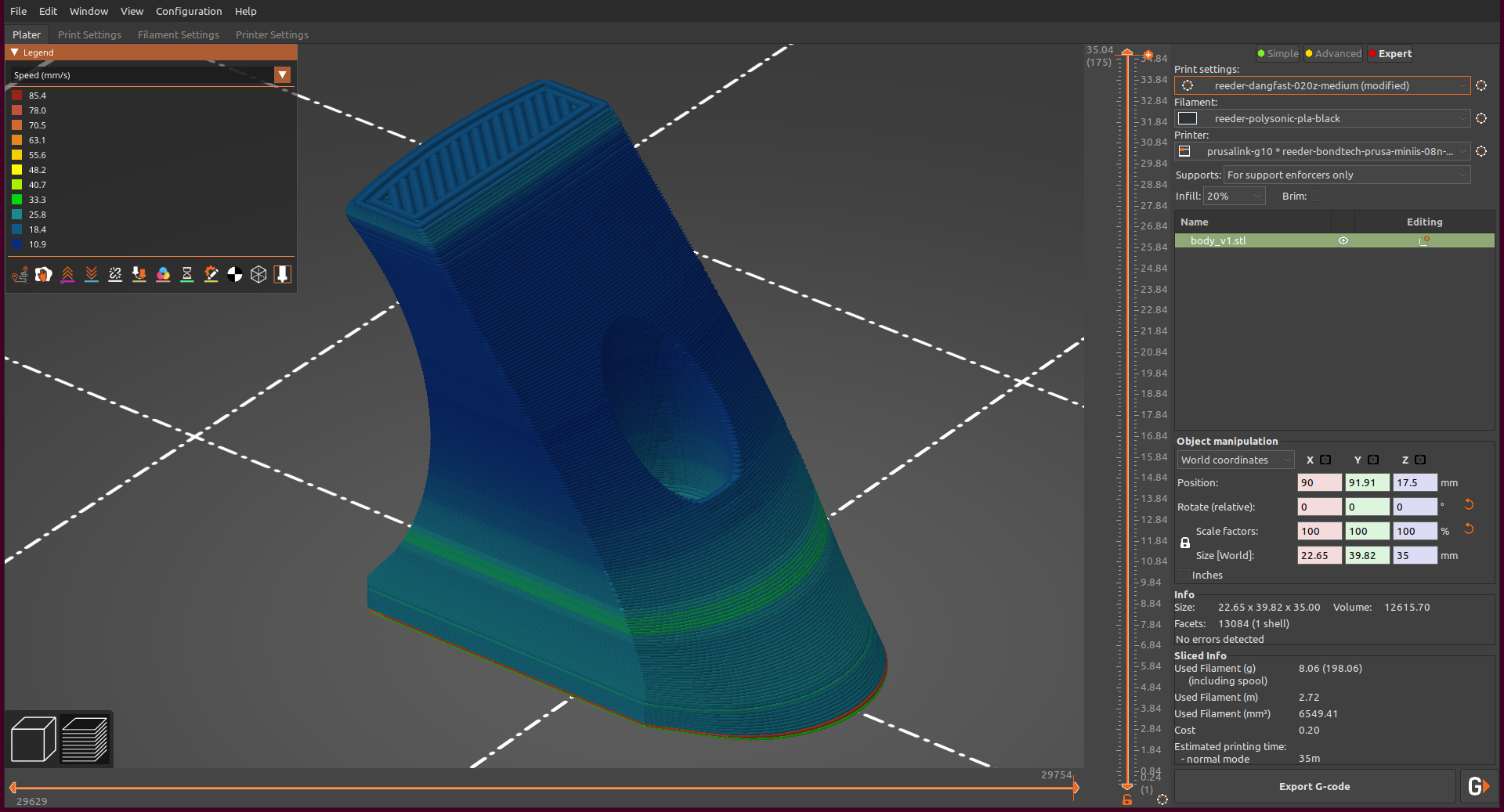 Miniatura 5 do modelo 3D Slim Utility Hook