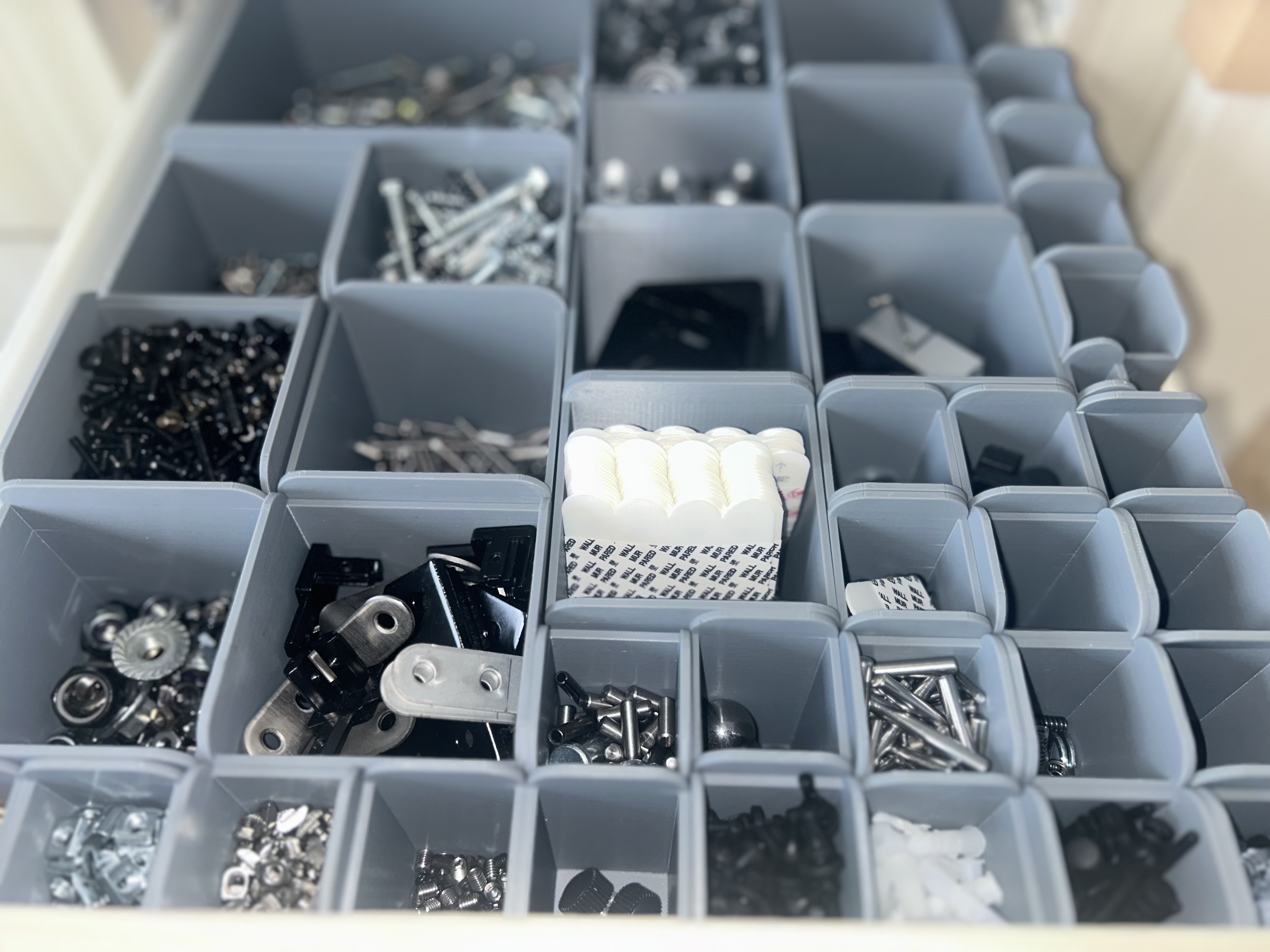 Miniatura 3 do modelo 3D Simple Modular Drawer Organizer