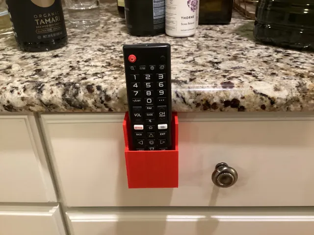 phone/tv remote holder hook