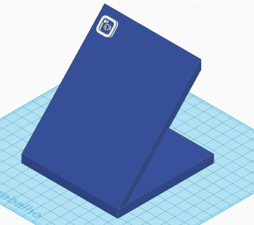 Simple Instagram QRCode Stand