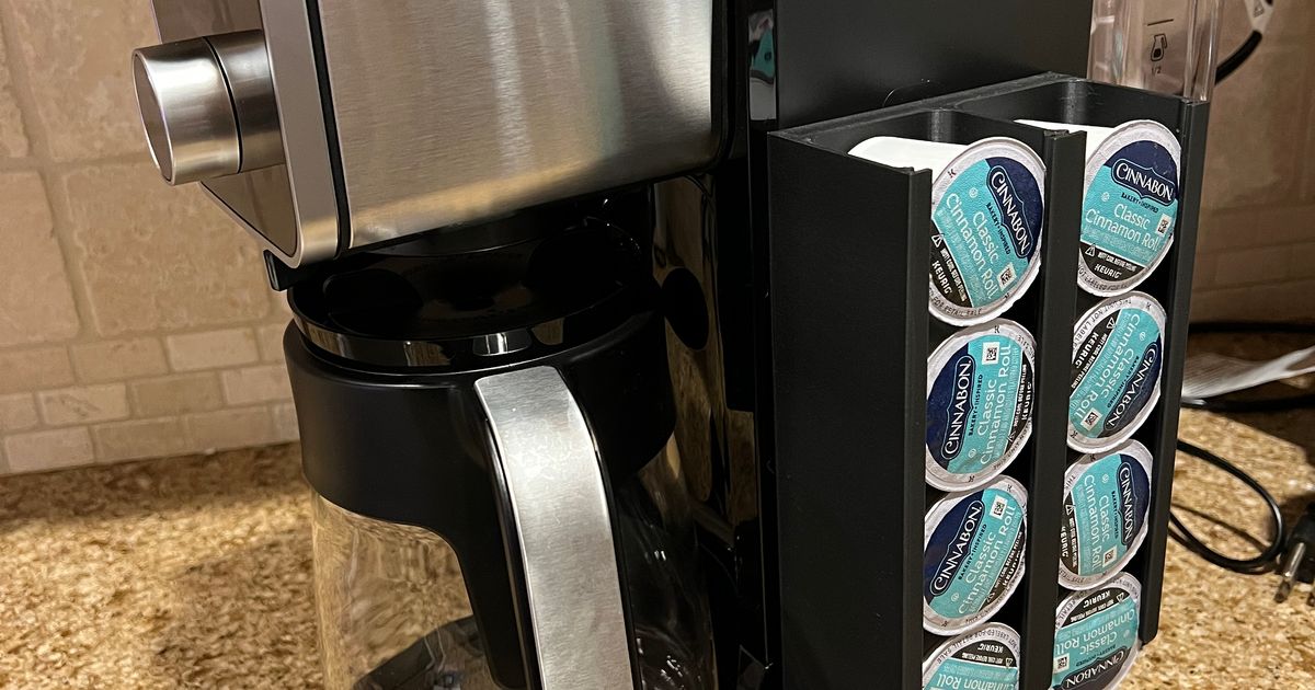 KCup Coffee Pod Holder Attachment for Ninja Dualbrew Pro by TurtleTechCreations Download free